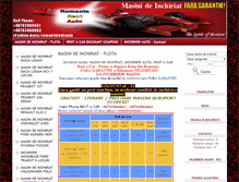 Tablet Screenshot of masini-de-inchiriat.biz